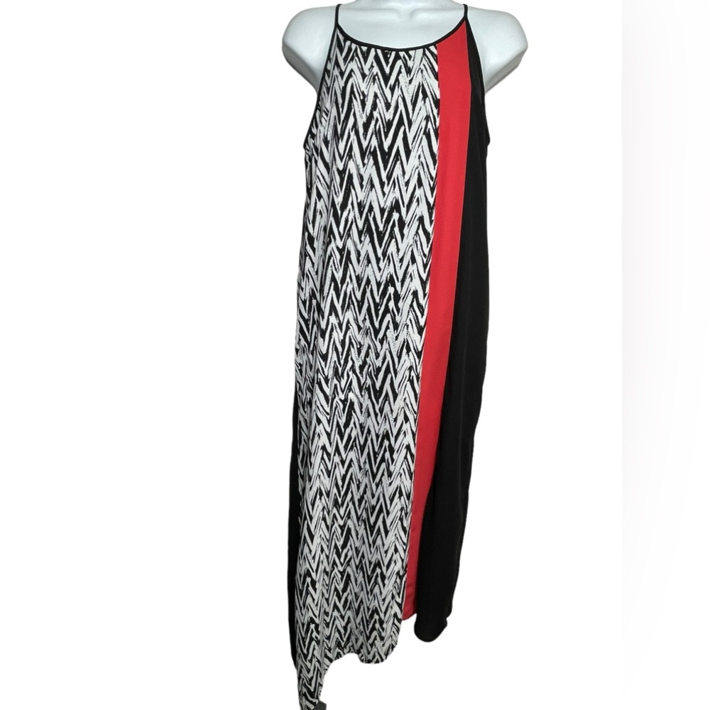 White House Black Market dress size 2 multi-color maxi shift dress 🖤🖤